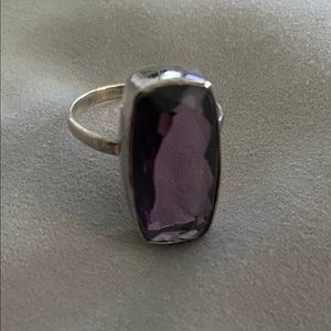 14ct Amethysts Ring